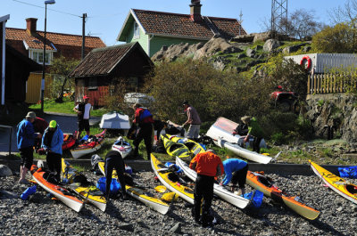 Framme vi stra hamnen p ja