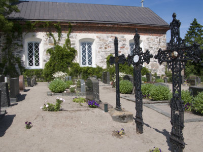 Kyrkan på Iniö var vacker