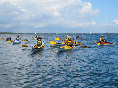 Leaving the boats behind