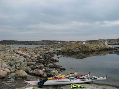 Lunch vid Grt utanfr Grundsund