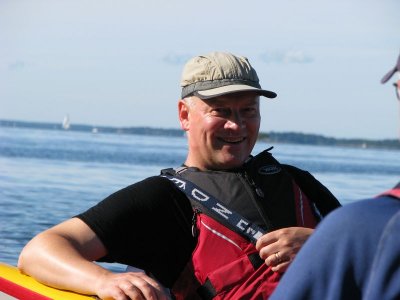 Mikael på besök från västkusten