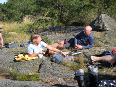 Elisabeth ( Lisen) och brorsan Mikael