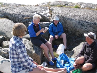 Anne, Peggy, Bo och Kjell