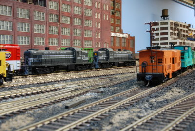 NYC 8205 and 8206 just arriving in yard