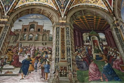 Piccolomini library - Cathedral of Siena