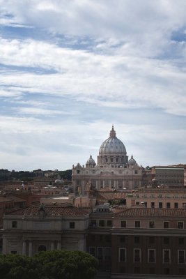 St. Peters From Castle Sant'Angelo