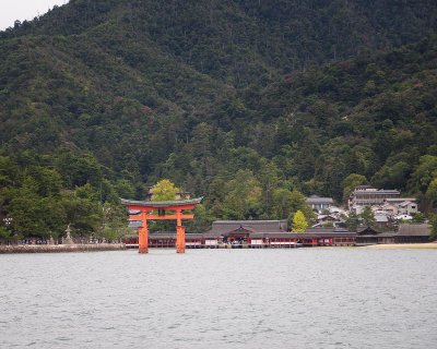Otorii Gate and the Itsukushima Shrine