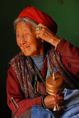 Tibetan granny 