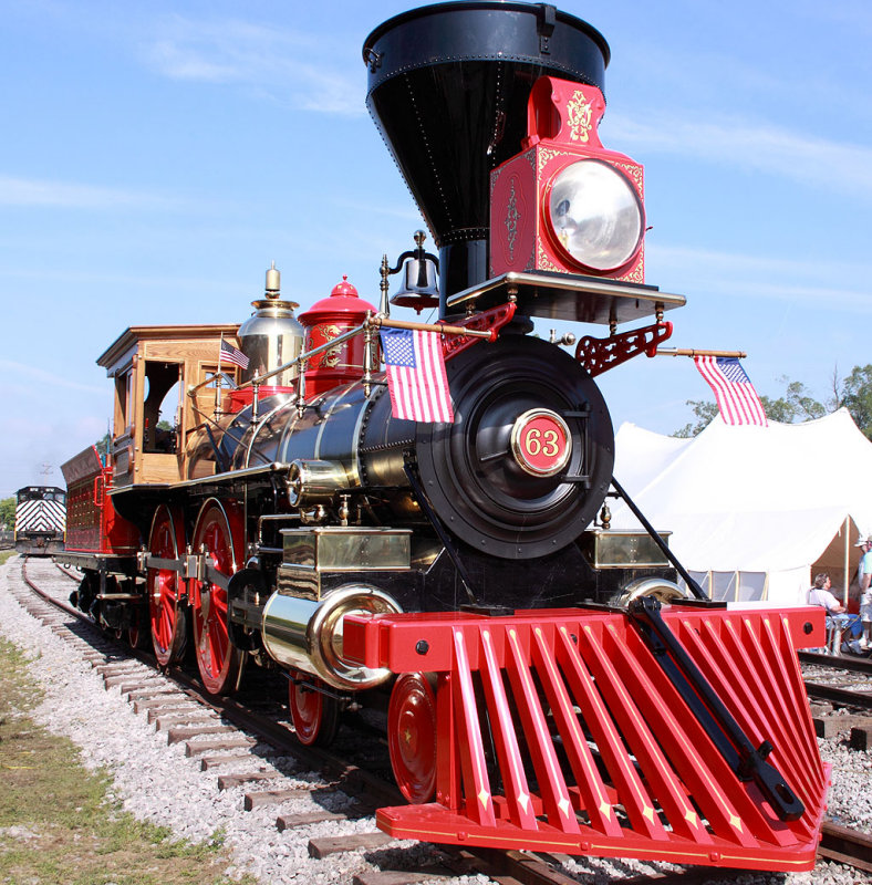 Central Pacific 63, the Leviathan. The newest steam locomotive in the United States