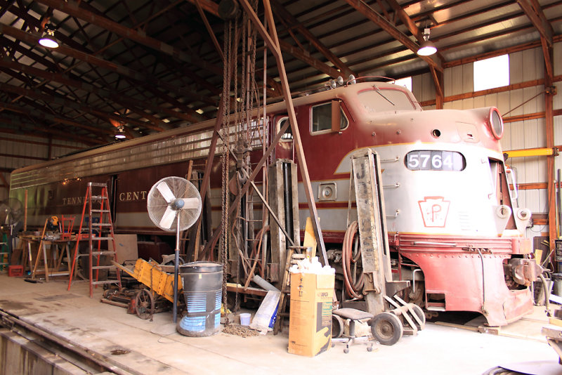 Former TCRM E8 in the shop for rebuild 