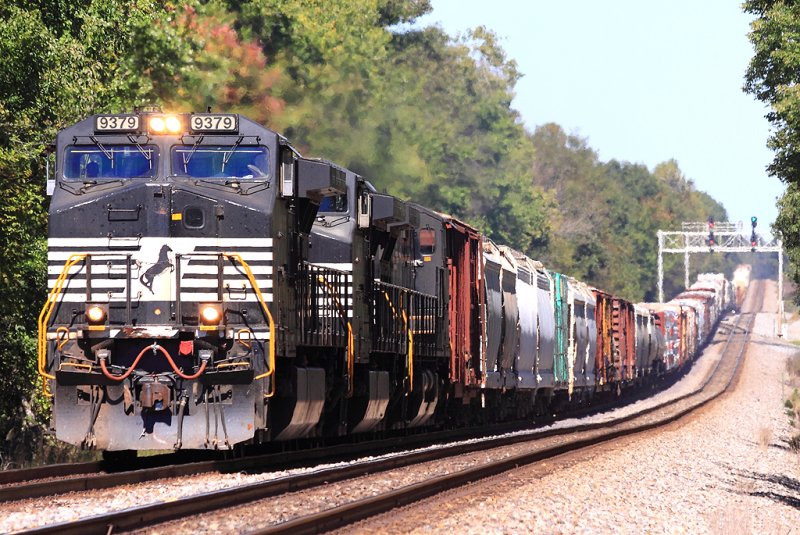NS 175 on the roller coaster at Gradison 