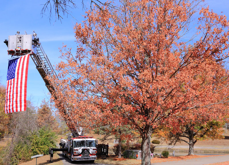 Honors for a Firefighter