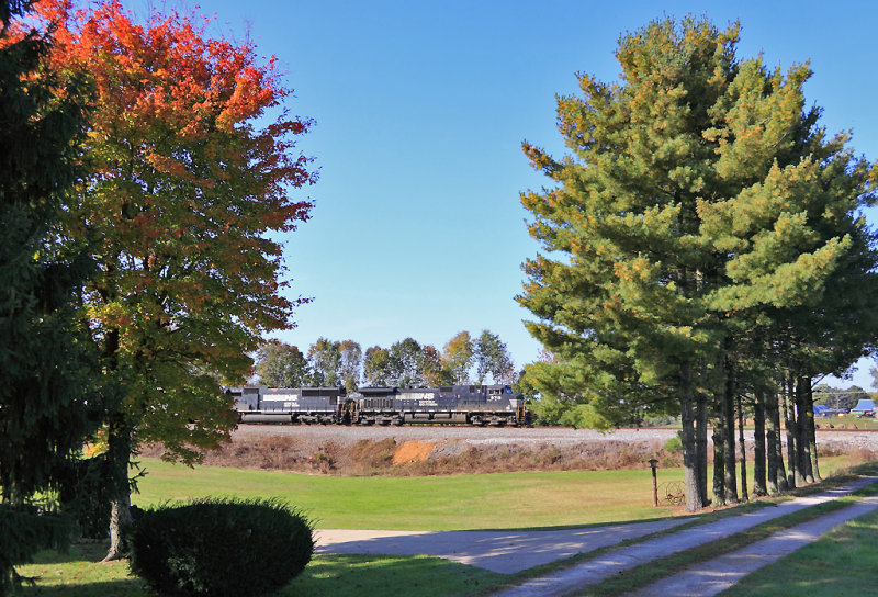 NS 142 just North of Science Hill Ky. The first shot from this location. 