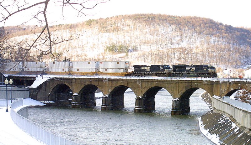 Westbound at Johnstown