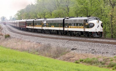Eastbound NS 951, Outbound Derby Train at Waddy