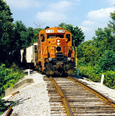 Eastbound at Elkchester