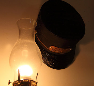 Southern Conductors hat by lamplight 