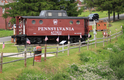 A Pennsy Cabb in the Tunnel Hill Park 