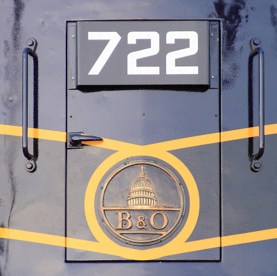 B&O 722 at Petersburg