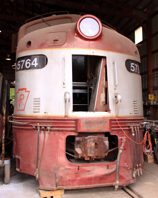 Former TCRM E8 in the shop for rebuild 