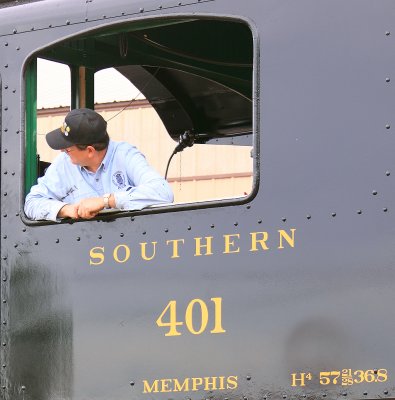 Southern Railway #401 and the Monticello RR Museum