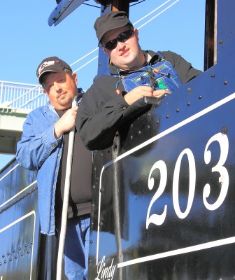 EB and Chris Starnes on the W&L 203