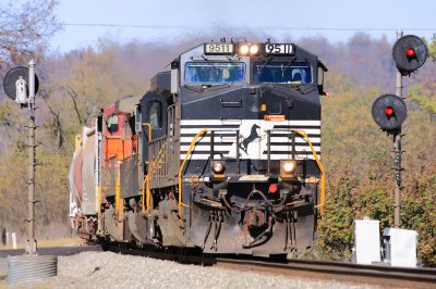 NS 117, Southbound at MP 125.6, Milledgeville Ky 