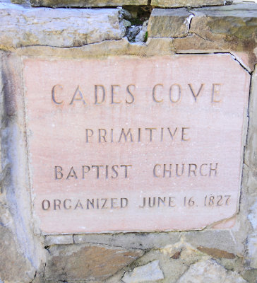Cades Cove, Primitive Baptist Church