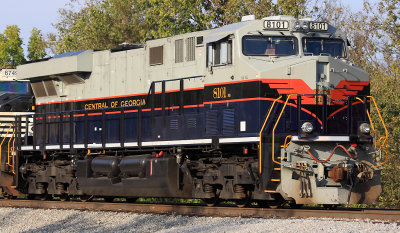 Central of Georgia 8101 at North Wye, near Danville KY