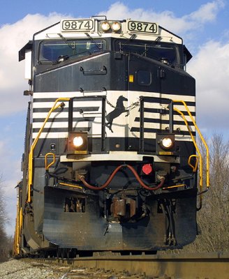 NS 9874 at North Wye