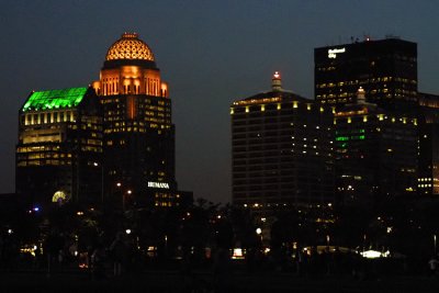 Louisville Skyline at night
