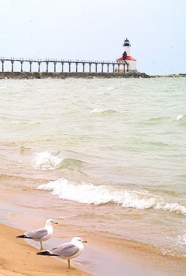 Michigan CIty lighthouse