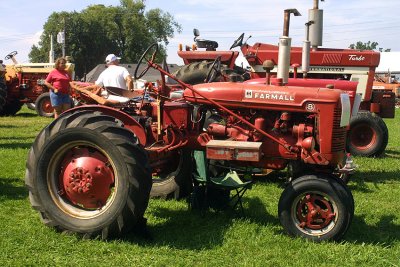 Farmall model B, owned by Robert James.