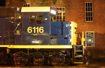 CSXT 6116 on the F&C spur