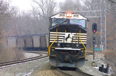 NS 720 test coal train