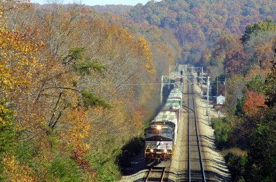 NS 167 passes through the CP at Sunbright Tn.