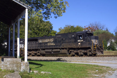 Southbound 133 passes the old general store at Elihu Ky