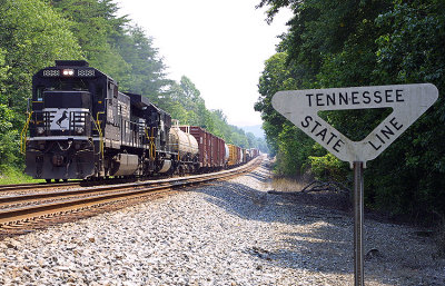 NS 144 crosses over into Kentucky.