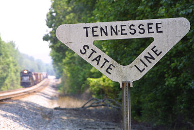 The Tennessee state line near Silersville TN on the CNO&TP