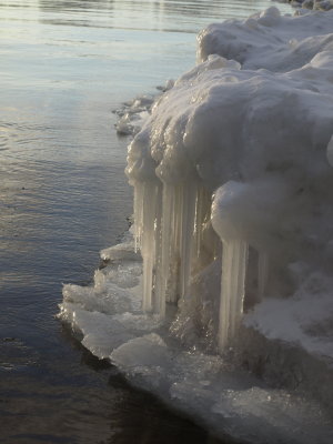 Lake Superior Ice Formation
