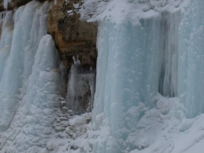 Miners Falls Ice Formation