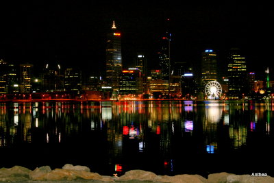 Across the river, view to Perth from South Perth