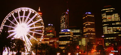 The Ferris Wheel with Perth City in the back ground