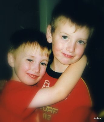 Daniel and his 'Brudder'