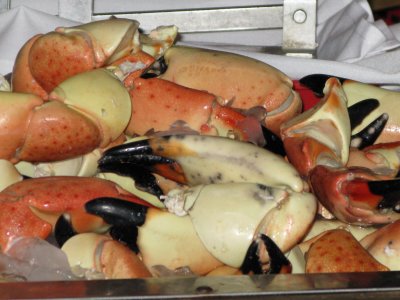 Stone Crab claws