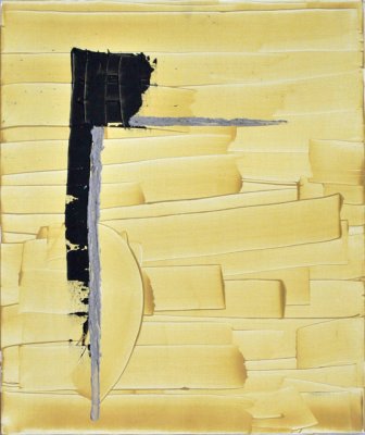 acrylique et mastic sur toile, 50x60, 2002