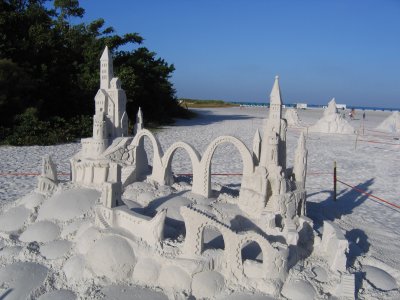 Fort Myers sand castle tournament (Nov/2008)