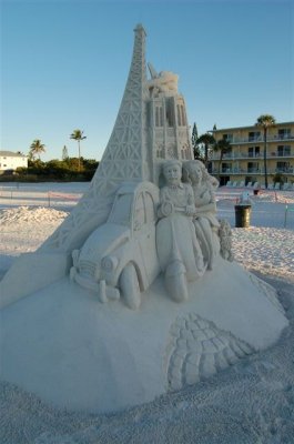 Fort Myers sand castle tournament (Nov/2008)