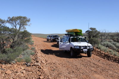 Travelling from Woomera