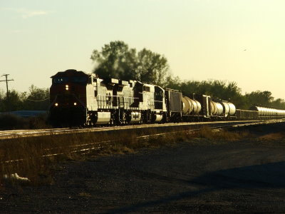 Eastbound at Afton